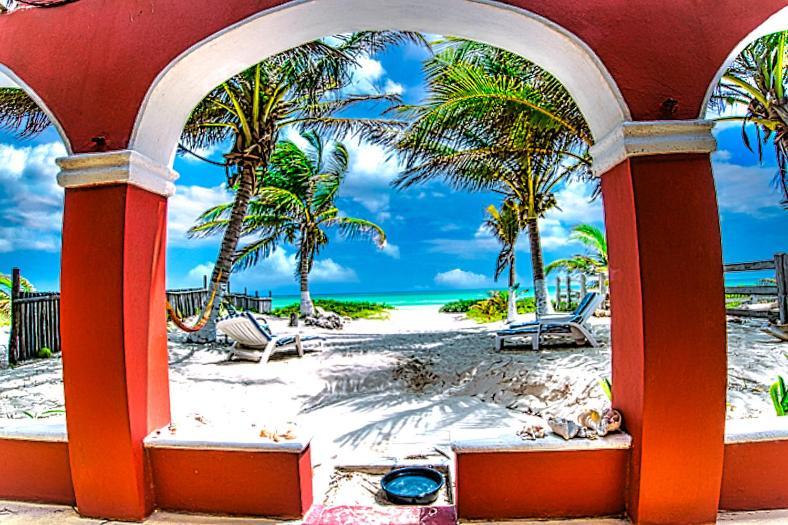 Beachfront Hacienda del Cuyo Groundfloor Buitenkant foto